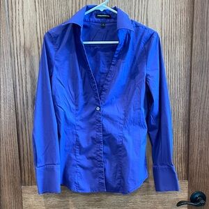 Purple Button-Up Shirt